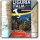  Liguria Italia riviera di Ponente. Carta turistica, sentieri e piste ciclabili. Villaggi e campeggi 