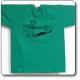  T-Shirt Cervo adulto, verde con stampa nera - Parco Regionale Monti Simbruini 