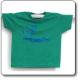  T-Shirt Cervo junior, verde con stampa blu - Parco Regionale Monti Simbruini 