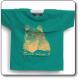  T-Shirt Orso junior, verde con stampa giallo - Parco Regionale Monti Simbruini 