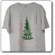  T-shirt unisex grigia - The Tree is Life del Parco Nazionale Dolomiti Bellunesi 