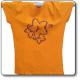  T-shirt donna colore arancio - Parco Nazionale Dolomiti Bellunesi 
