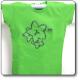  T-shirt donna colore verde - Parco Nazionale Dolomiti Bellunesi 