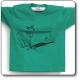  T-Shirt Cervo junior, verde con stampa nera - Parco Regionale Monti Simbruini 