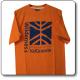 T-shirt E-cotton arancio Parco Nazionale Val Grande 